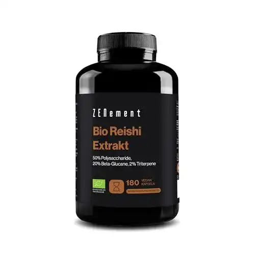 Reishi-Kapsel Zenement Reishi Extract 12000mg, 180 Kapseln