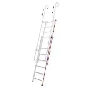 Bibliotheksleiter Hymer 609204 Einhänge-Schiebeleiter
