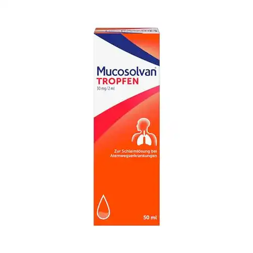 Hustentropfen Mucosolvan Tropfen 30 mg/2 m 50 ml
