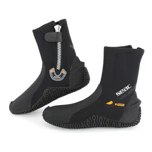 Neoprenschuhe Seac Unisex-Adult Basic HD 5MM Füßling Neopren