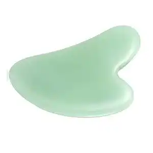 Gua Sha DEEINN Gesichtsbehandlung, Jadestein, herzförmiges Brett