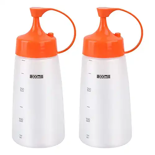 Die beste Quetschflasche smatime 2 Stück Squeeze Flasche mit Kappe 300ml 2026 Test Bestseller Quetschflasche smatime 2 Stück Squeeze Flasche mit Kappe 300ml