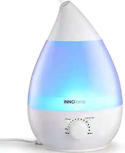 Mini-Luftbefeuchter INNObeta Waterdrop 2,4 Liter Ultraschall