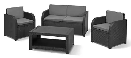 Gartenmöbel-Set Allibert ” by Keter” Modena Lounge Set 4teilig
