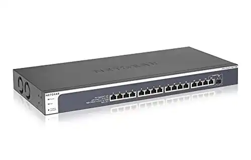 10-GB-Switch Netgear XS716E Switch 16 Port 10GbE Ethernet LAN