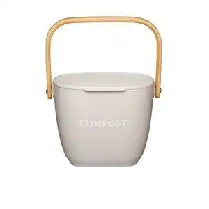 Biomülleimer NATURAL ELEMENTS KitchenCraft, Bambusfaser 3 L