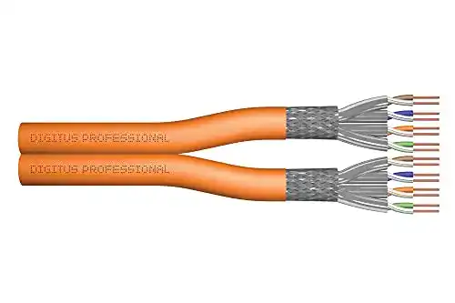 Cat-7-Verlegekabel DIGITUS 100 m, S-FTP (PiMF) Duplex