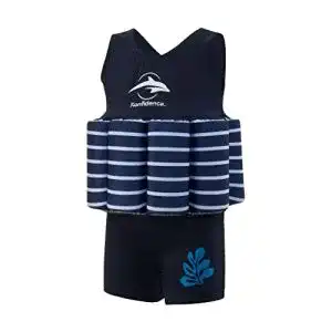 Schwimmhilfe Konfidence Badeanzug mit 3 Jahre Blue Breton