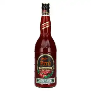 Erdbeerlikör Pitú Pitu Batida mit der Geschmackssorte Erdbeere