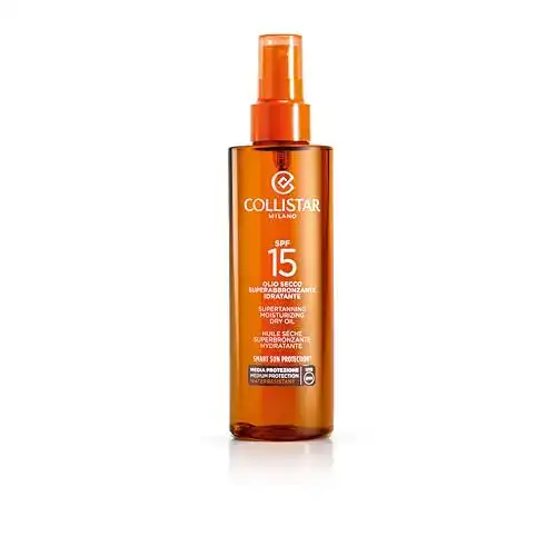 Sonnenöl Collistar Supertanning Moisturizing SPF15 200 ml