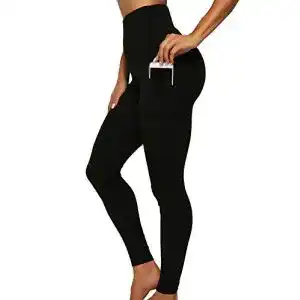 Yoga-Pants INSTINNCT Damen Sport Hohe Taille Leggings Taschen