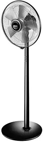Unold-Ventilator Unold 86825 STANDVENTILATOR Silverline Black