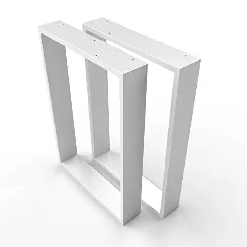 Tischkufen Sossai ® XXL Stahl TKK3 Rahmenprofil: 100 x 20 mm