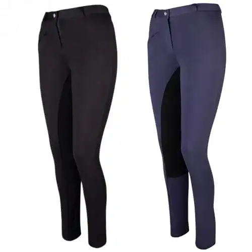 Reithose PFIFF 101434 Herren Vollbesatz Kunstleder Vollbesatz