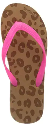 Flip-Flops Damen flip*flop Originals Animal Luxe Damen Zehentrenner