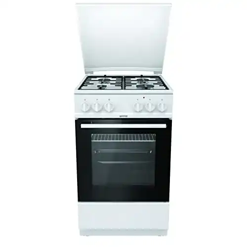 Gasherd Gorenje K 5151 WH Kombi-Gas-Elektroherd, 50cm, Weiß