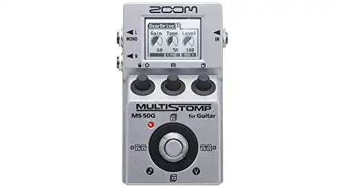 Multieffektgerät Gitarre Zoom MS-50G Multieffektpedal