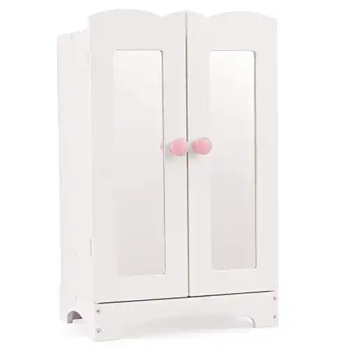 Puppenschrank KidKraft Kleiner 60132 Lil’ Doll, Weiß