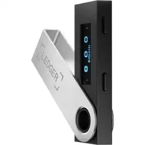 Hardware-Wallet Ledger Nano S Crypto Mattschwarz