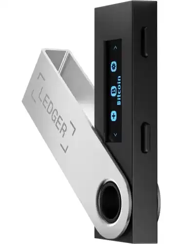 Hardware-Wallet Ledger Nano S Crypto Mattschwarz