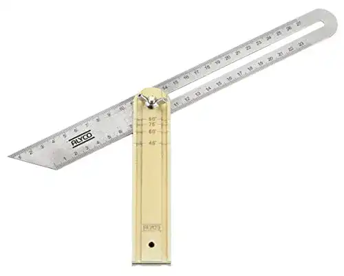 Schmiege Alyco 197398 Winkel Edelstahl Griff Aluminium 250 mm