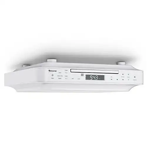 Unterbauradio mit CD auna KRCD-100 BT Unterbau-Radio