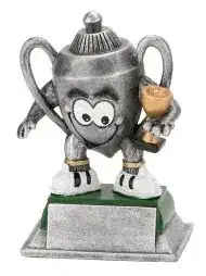 Pokal S.B.J – Sportland Sportfigur Sieger, Höhe ca. 12 cm