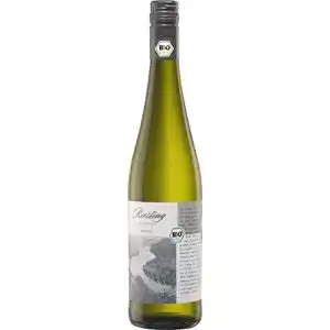 Weißwein Bio mit Gesicht Riesling feinherb Qualitätswein Mosel
