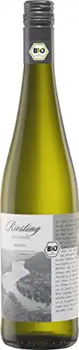 Riesling Bio mit Gesicht Weißwein feinherb Qualitätswein Mosel