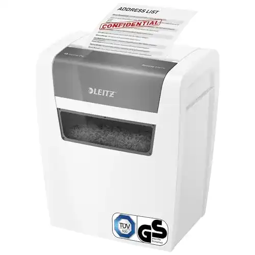 Aktenvernichter Leitz IQ Home Partikelschnitt P4, 6 Blatt, 15 Liter