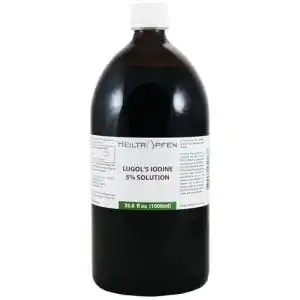 Jod flüssig Heiltropfen 5% Lugolsche Jodlösung 1000 ml