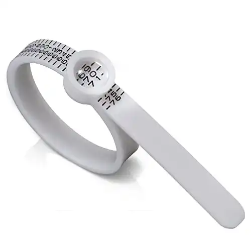 Ringmesser Meowoo Ringmaßband Ringgrößenmesser EU
