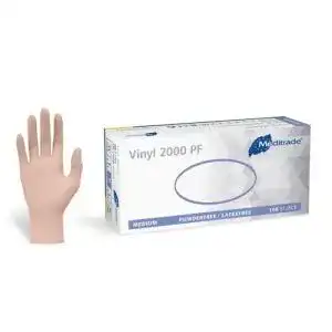 Einmalhandschuhe (blau) Meditrade GmbH Meditrade 1251M Vinyl