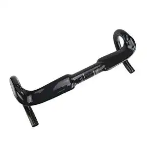 Rennrad-Lenker Carbon Alfa Pasca Fahrradlenker Schwarz 3K