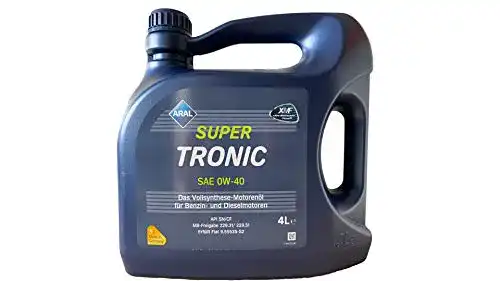Motoröl 0w40 ARAL 20459 SuperTronics 0W-40 Motorenöl , 4 Liter
