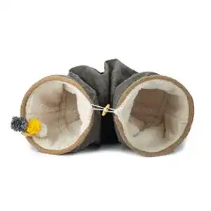 Katzentunnel Designed by Lotte – Grau – 90 x 25 cm