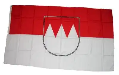Frankenfahne Flaggenking Franken Flagge/Fahne, mehrfarbig