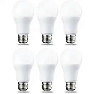 LED-Lampen (E27, GU10, E14) Amazon Basics, E27, 10 W, 6 Stück