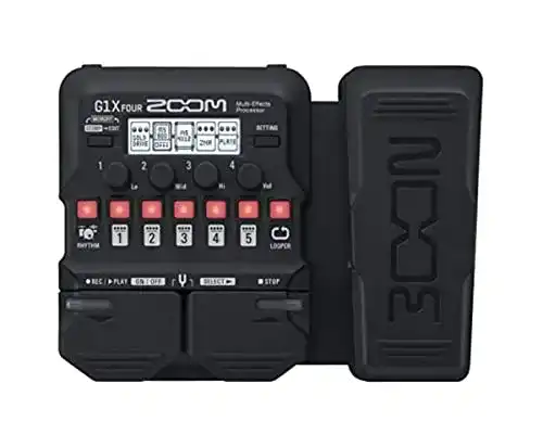 Multieffektgerät Gitarre Zoom G1X FOUR Multieffektpedal