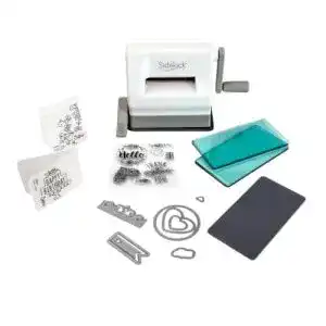 Stanzmaschine Sizzix Sidekick 661770, mit 6, 35 cm Öffnung, Weiß
