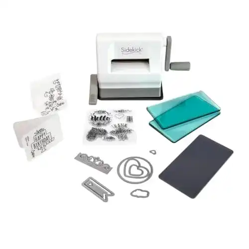 Stanzmaschine Sizzix Sidekick 661770, mit 6, 35 cm Öffnung, Weiß
