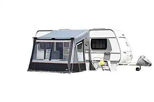 Wohnwagen-Vorzelt dwt Fortuna II 250 x 280cm grau