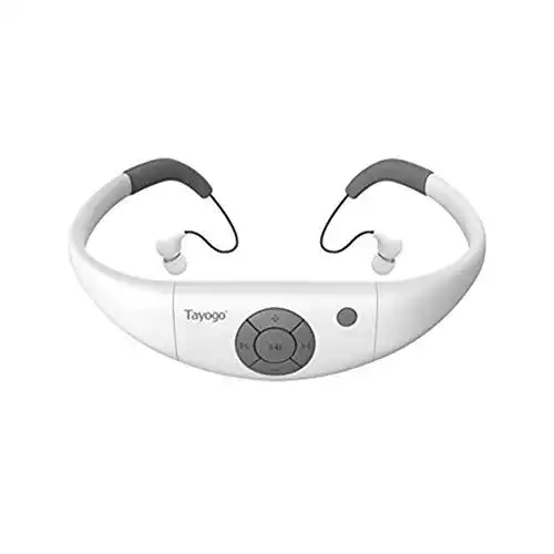 Wasserdichter MP3-Player Tayogo MP3-Player, mit Kopfhörern