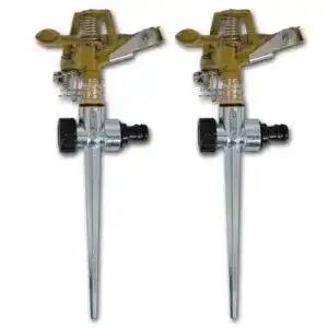 Impulsregner vidaXL Regner Rasensprenger Sprinkler
