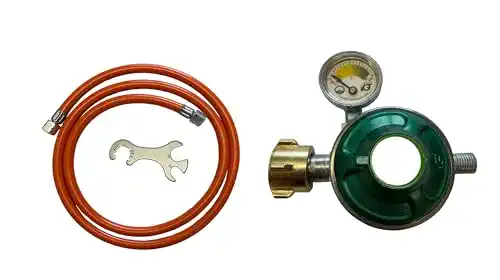 Gasdruckregler mit Manometer D/H Gasschlauch 80 150 200 cm Regler