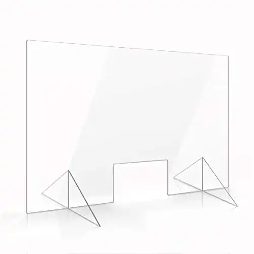 Spuckschutz 90×70 Apalis Spuckschutz Plexiglas Aufsteller