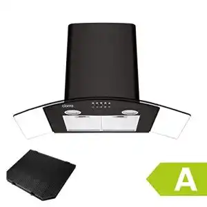 Ciarra-Dunstabzugshaube CIARRA CBCB9506B, 90cm Abluft