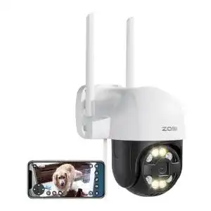 Zosi-Überwachungskamera ZOSI 1080p Außen WLAN PTZ Dome