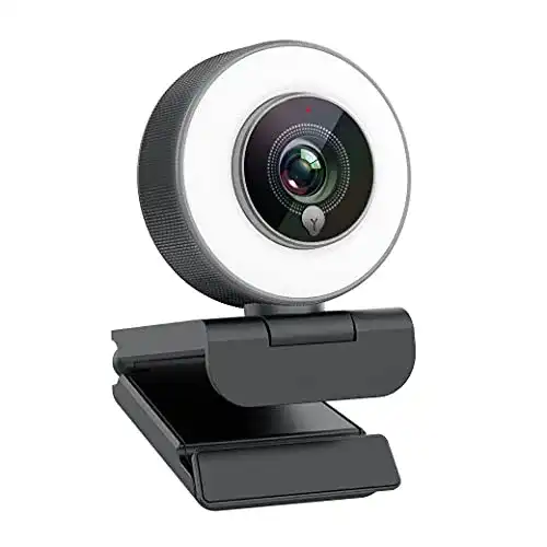 Webcam mit Ringlicht Angetube Webcam für Game-Streaming