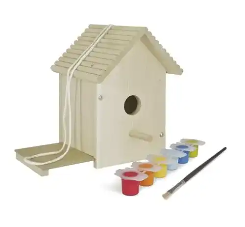 Die beste Vogelhaus Holz Eichhorn, zum Zusammenbauen und Bemalen 2026 Test Bestseller Vogelhaus Holz Eichhorn, zum Zusammenbauen und Bemalen
